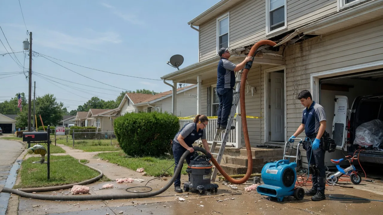 Water Damage Restoration in Burna, KY near me